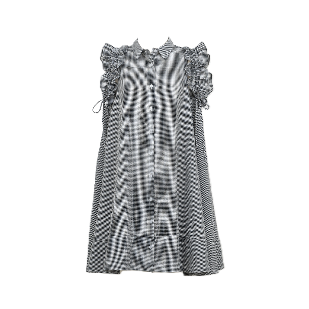 Gigi's Gingham Shirt Dress