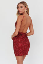 Load image into Gallery viewer, Holly Sequin Mini Dress