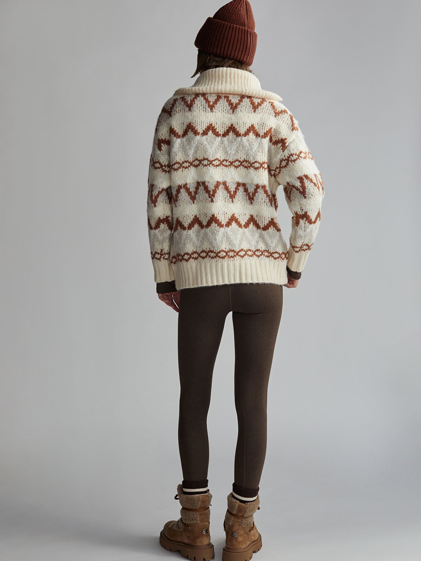 Brooke Fairisle knit Jacket