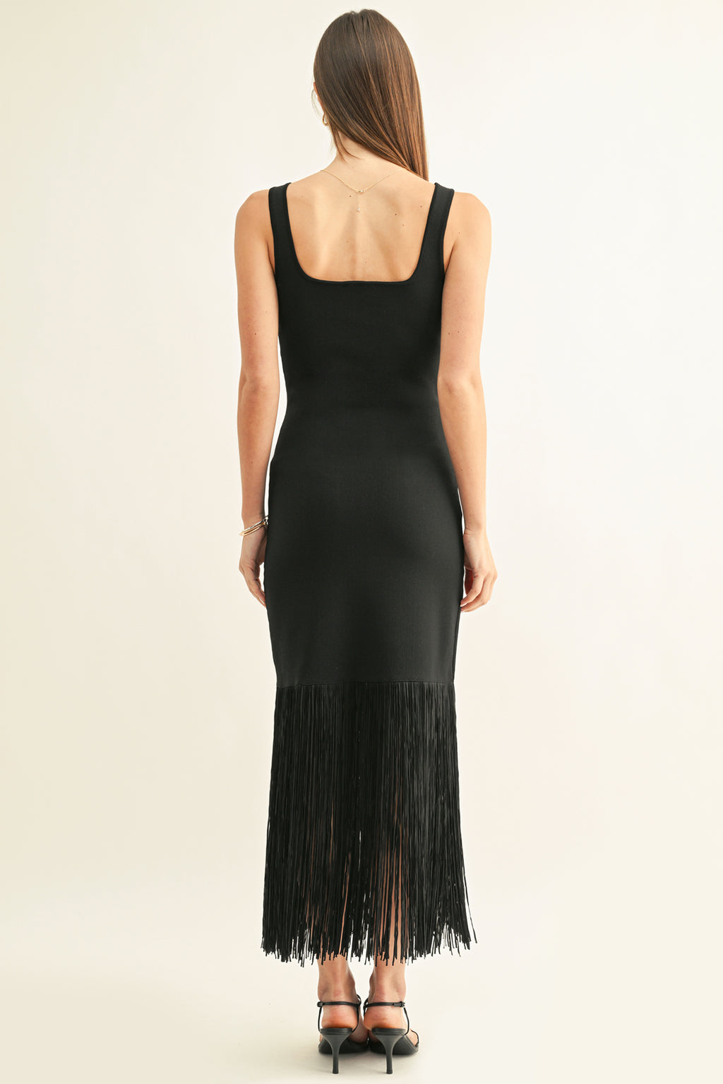 Amani Sparkle Fringe Dress