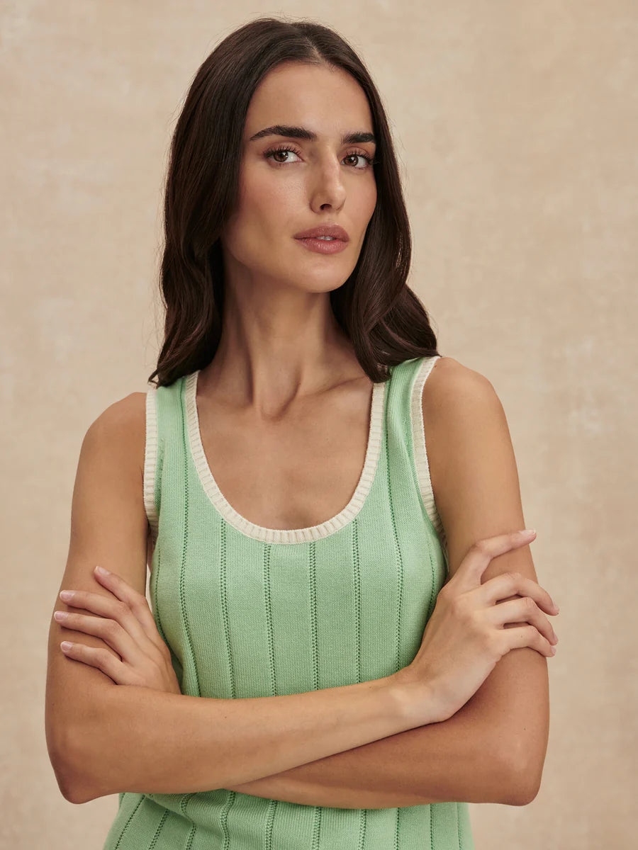 Ayaka Wide Rib Tank Top