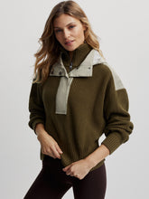 Load image into Gallery viewer, Carter Half Zip Knit