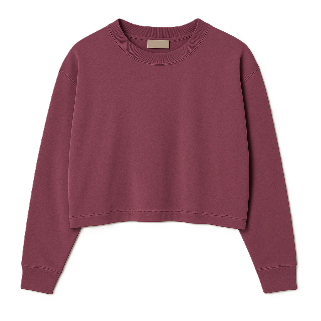 Relaxed Crop LS Tee