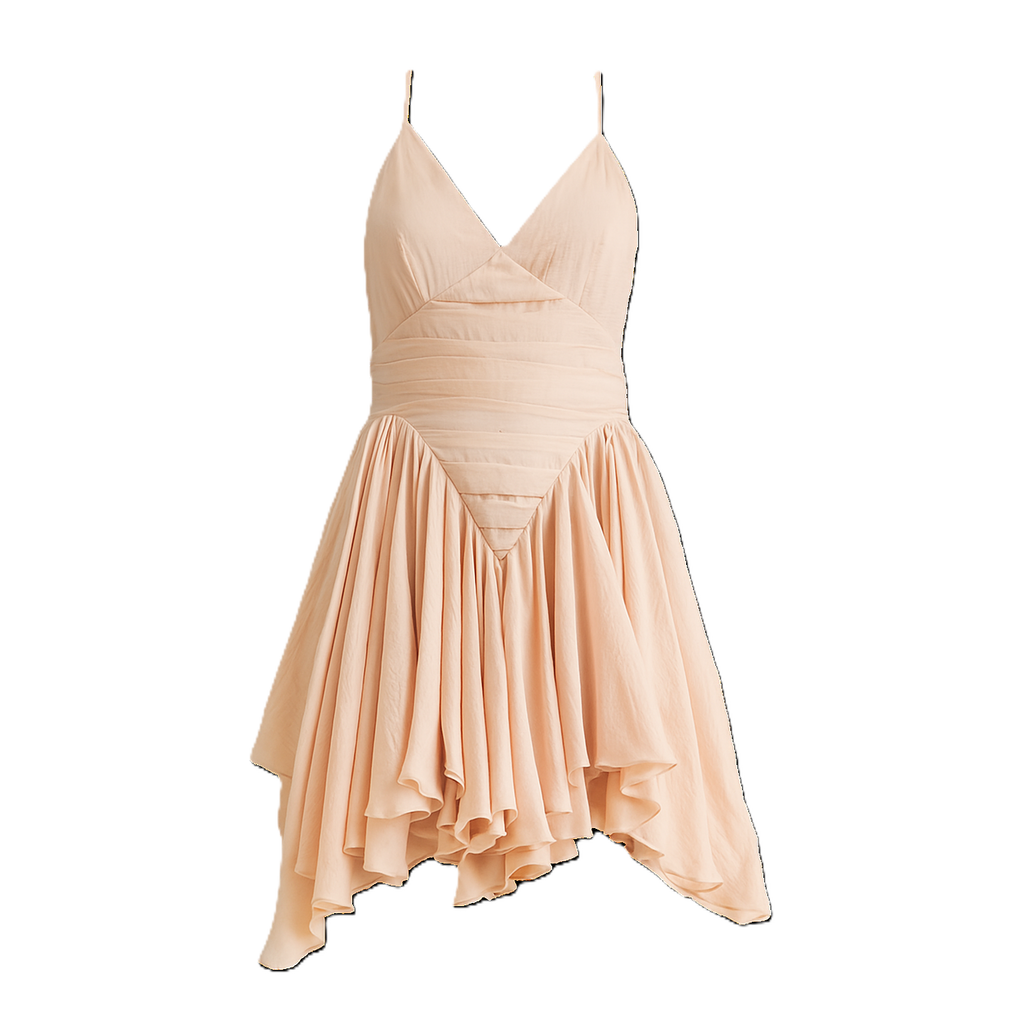 Odette Ruffle Layer Mini Dress