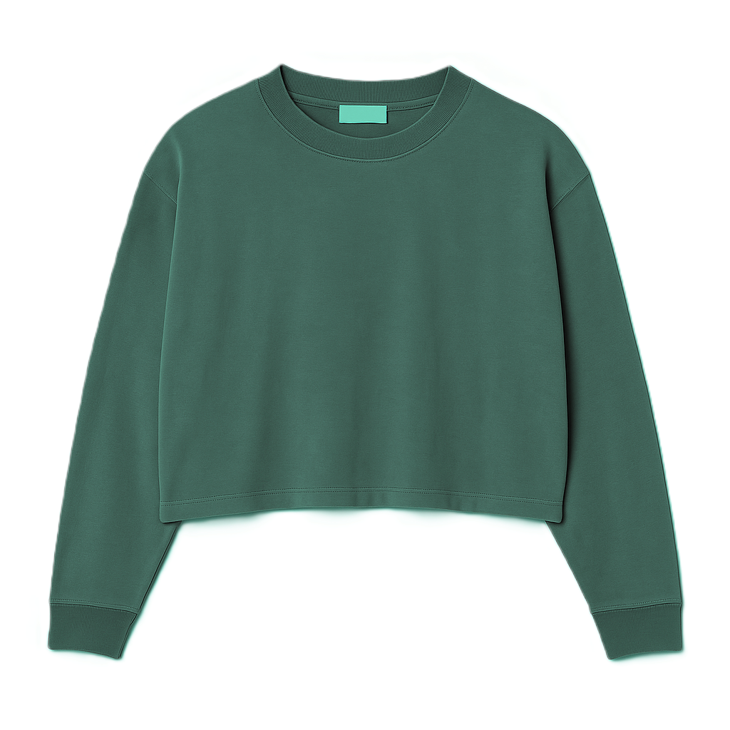 Relaxed Crop LS Tee