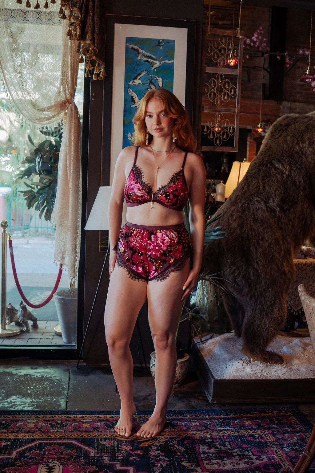 Tapestry Triangle Bralette