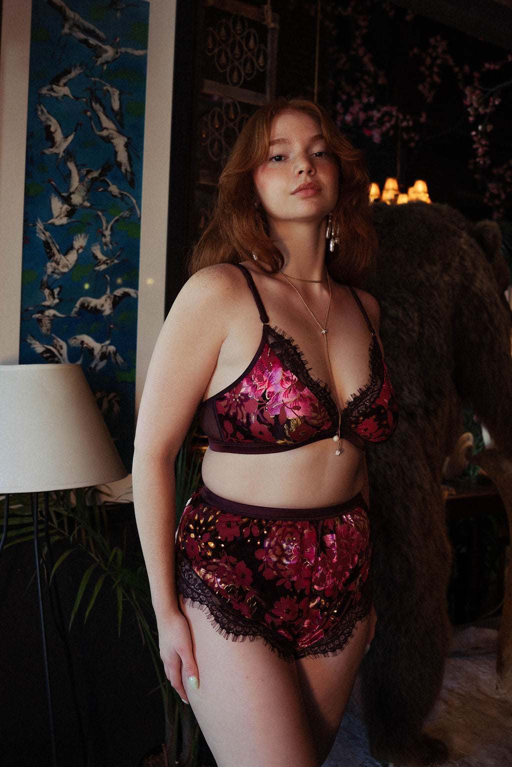 Tapestry Triangle Bralette