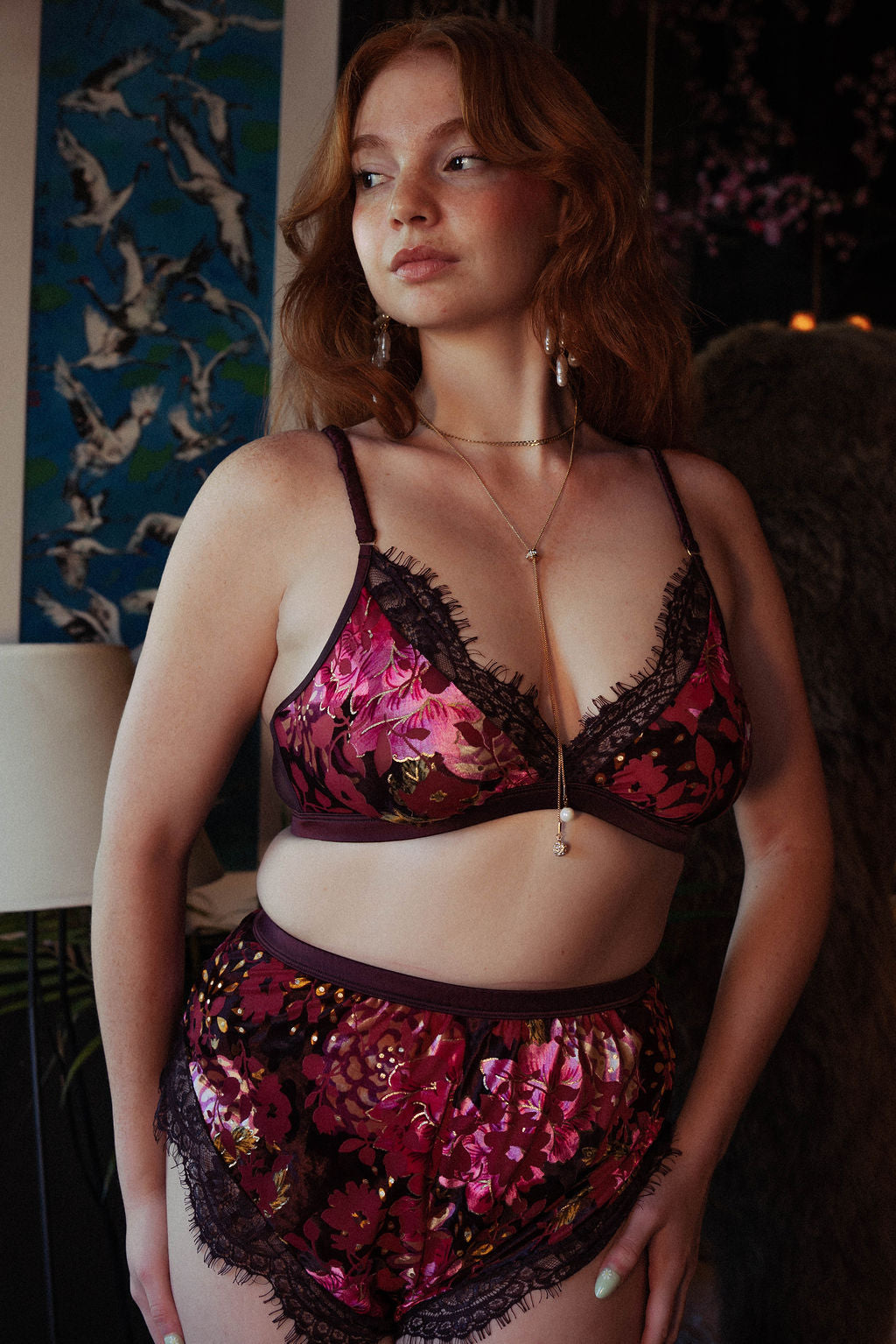 Tapestry Triangle Bralette