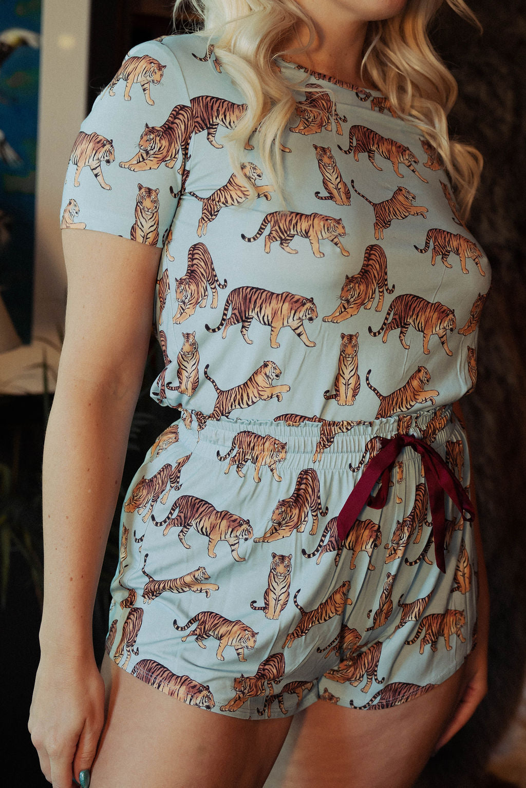 Tiger Modal Pj Top