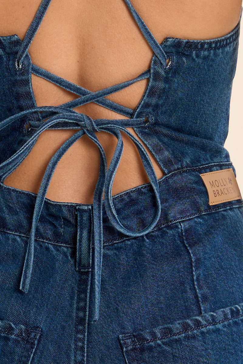 Harlow Denim Jumpsuit