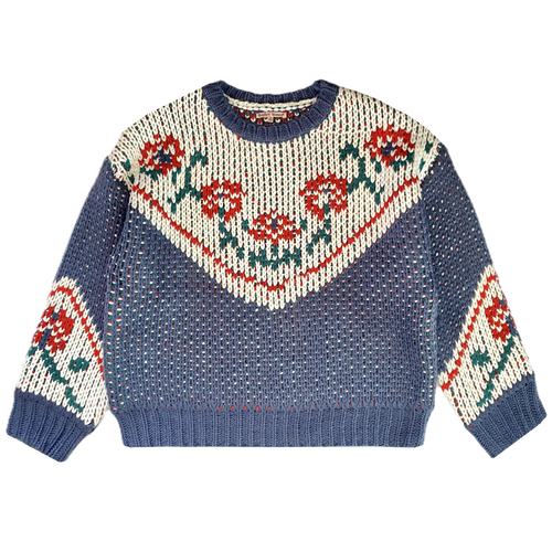 Sienna Intarsia Knit Sweater