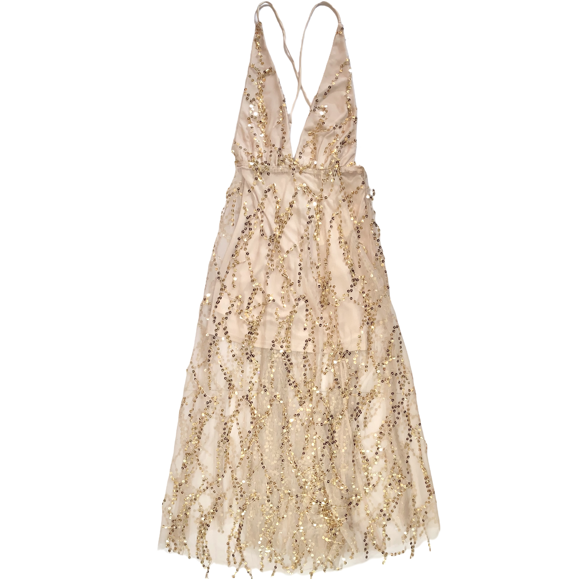 Stella Embellished Sheer Dress