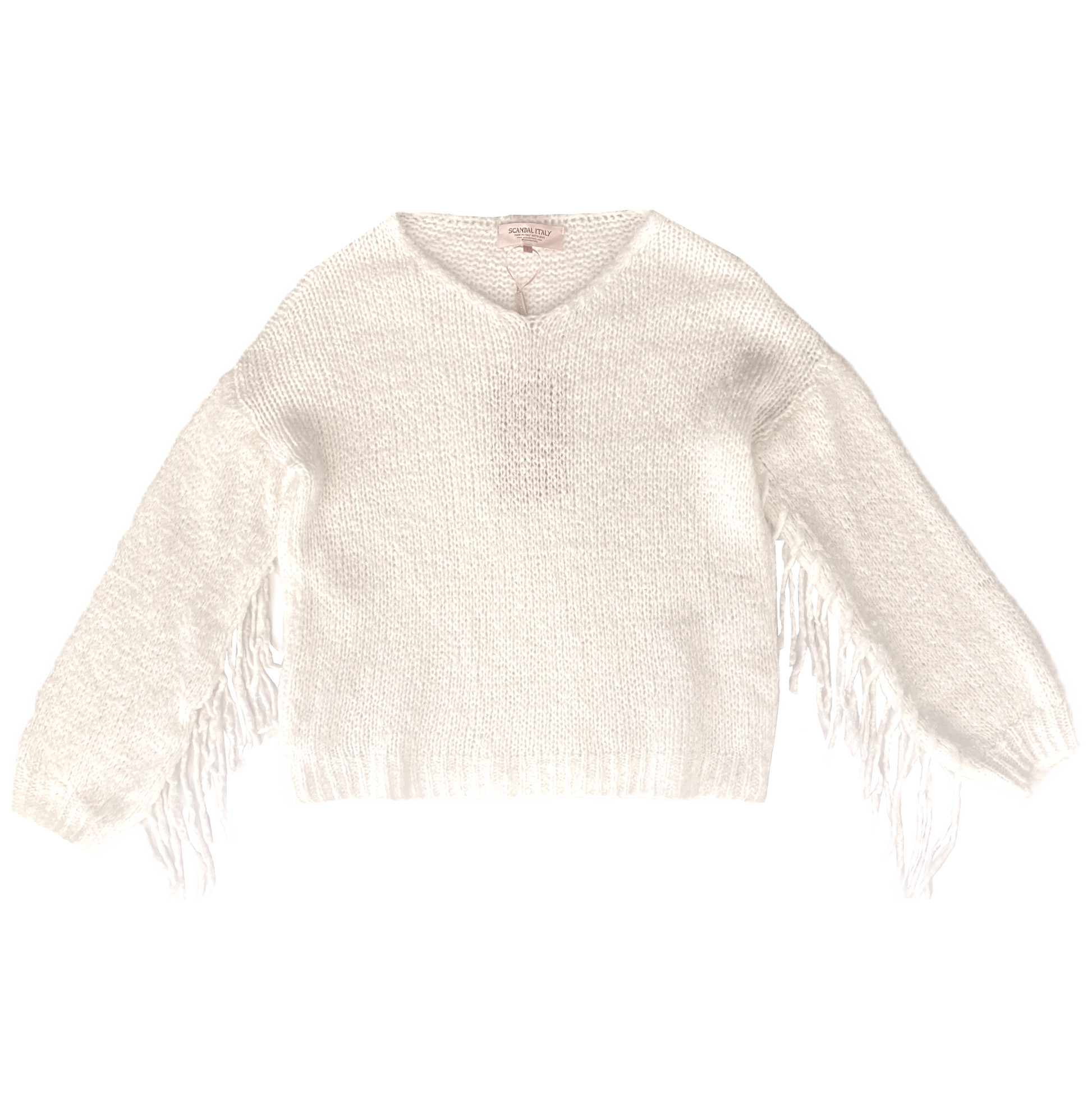 Shaggy Mohair Blend Sweater