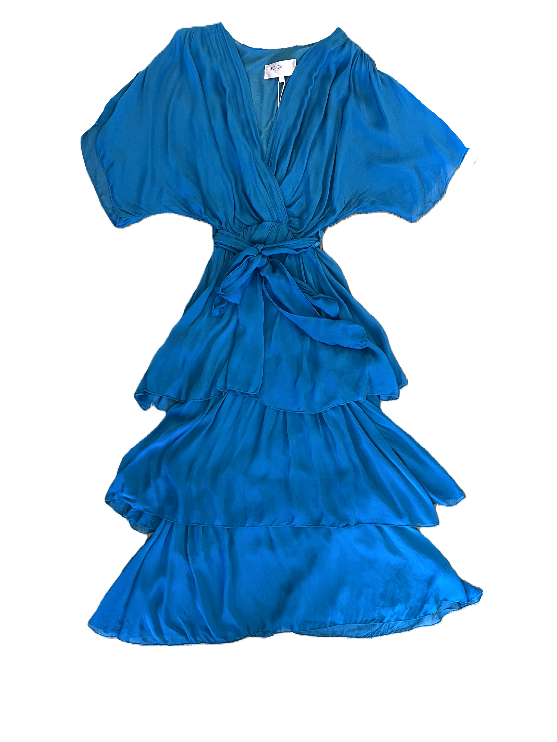 Nicki Silk Blend Maxi Dress