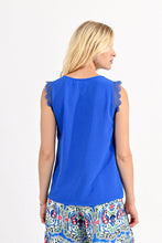 Load image into Gallery viewer, Cobalt Sleeveless Blouse