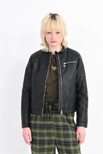 Load image into Gallery viewer, Harlow Faux Leather Jacket