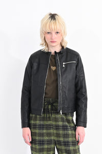 Harlow Faux Leather Jacket