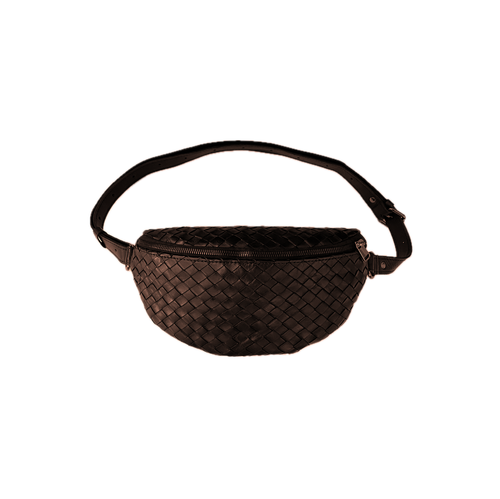 Parker Woven Leather Crossbody