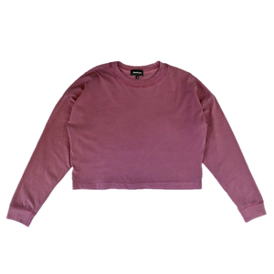 Relaxed Crop LS Tee