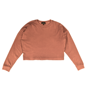 Relaxed Crop LS Tee