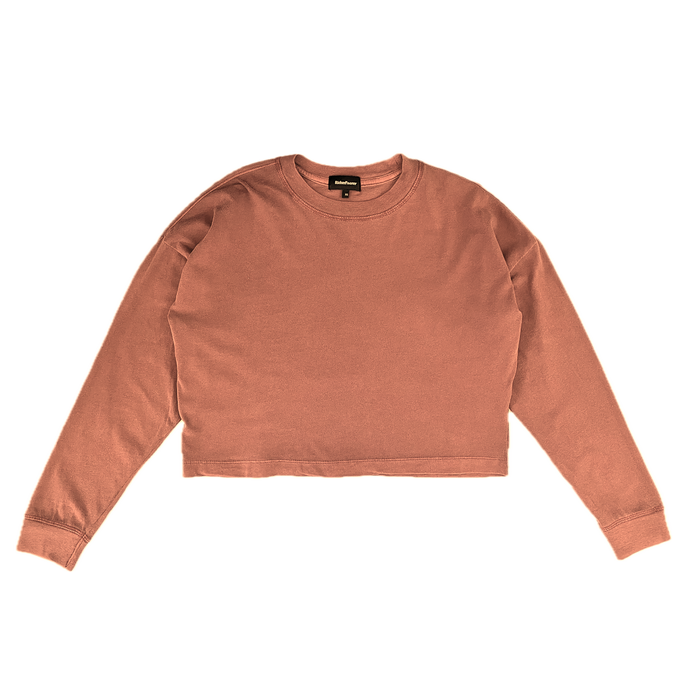 Relaxed Crop LS Tee