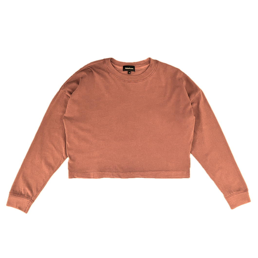 Relaxed Crop LS Tee