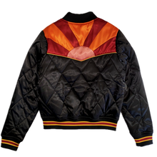 Load image into Gallery viewer, Black Rising Sun Bomber Jacket