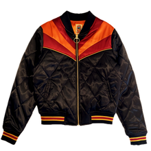 Load image into Gallery viewer, Black Rising Sun Bomber Jacket