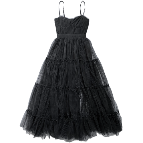 Della Tulle Tiered Dress