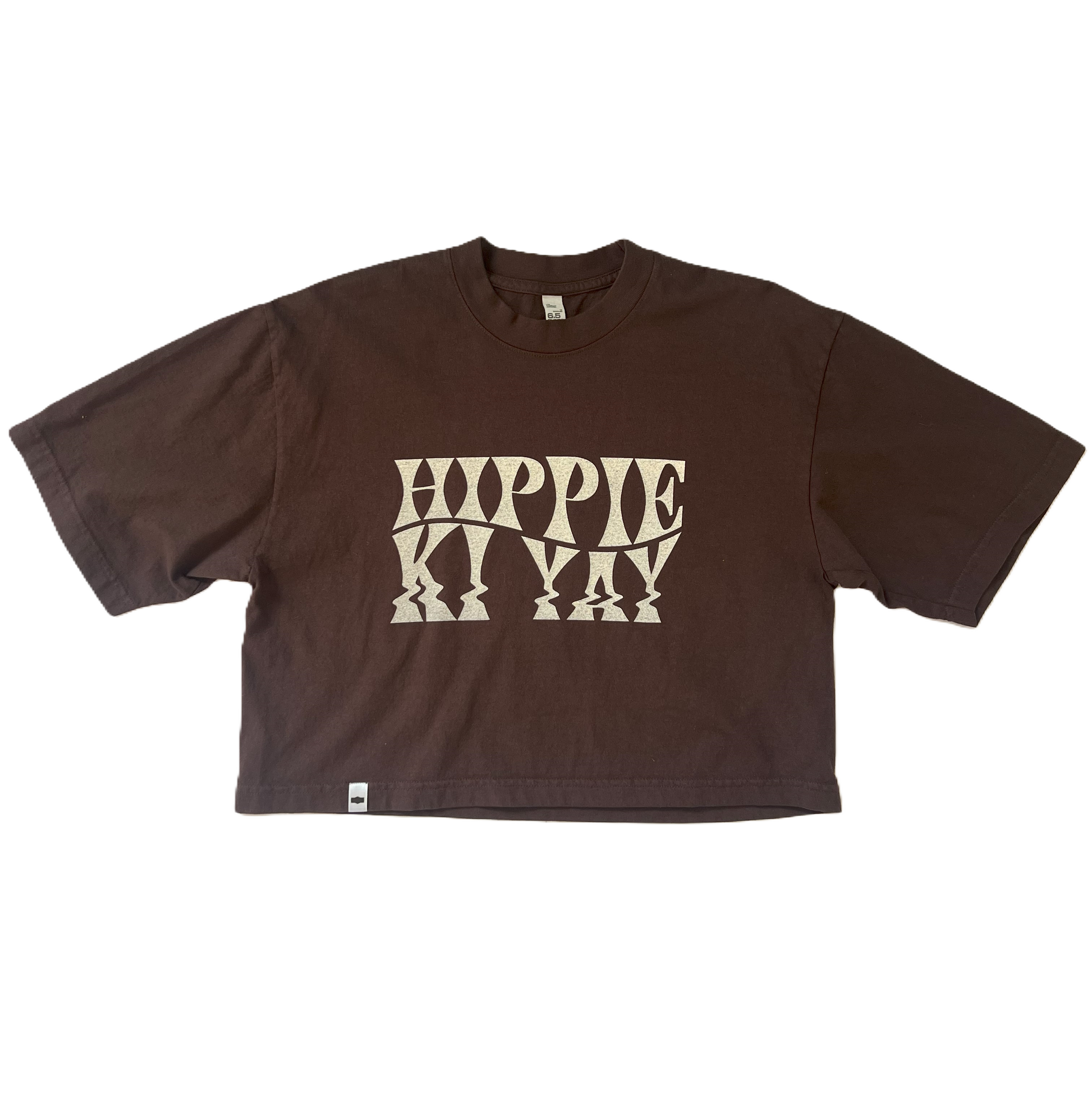 Hippie Ki Yay Cropped Tee