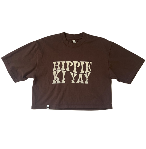 Hippie Ki Yay Cropped Tee