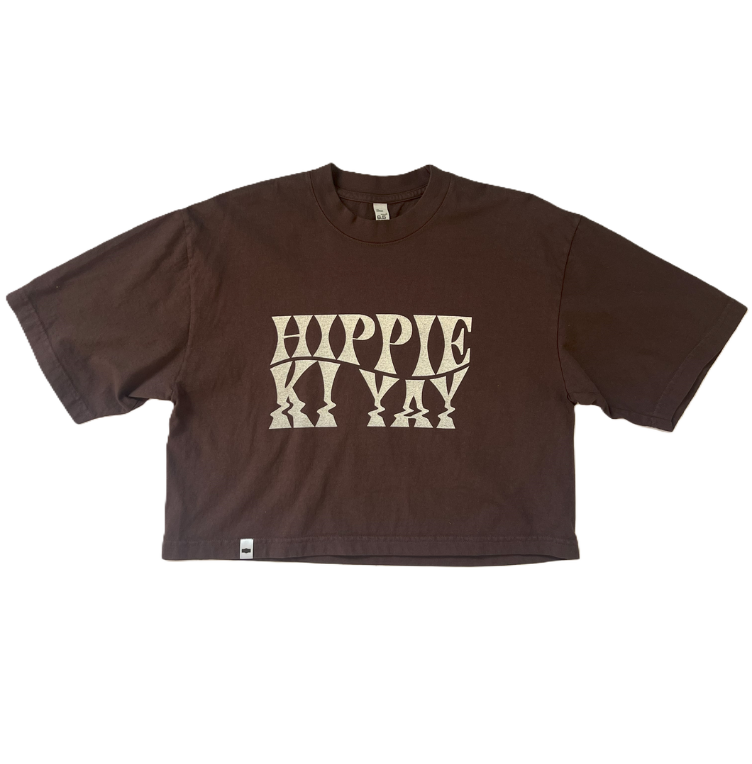 Hippie Ki Yay Cropped Tee