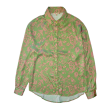 Load image into Gallery viewer, Molly Floral Satin Button Down