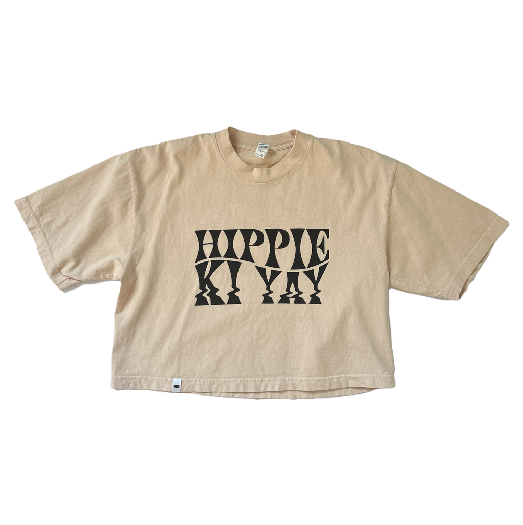 Hippie Ki Yay Cropped Tee