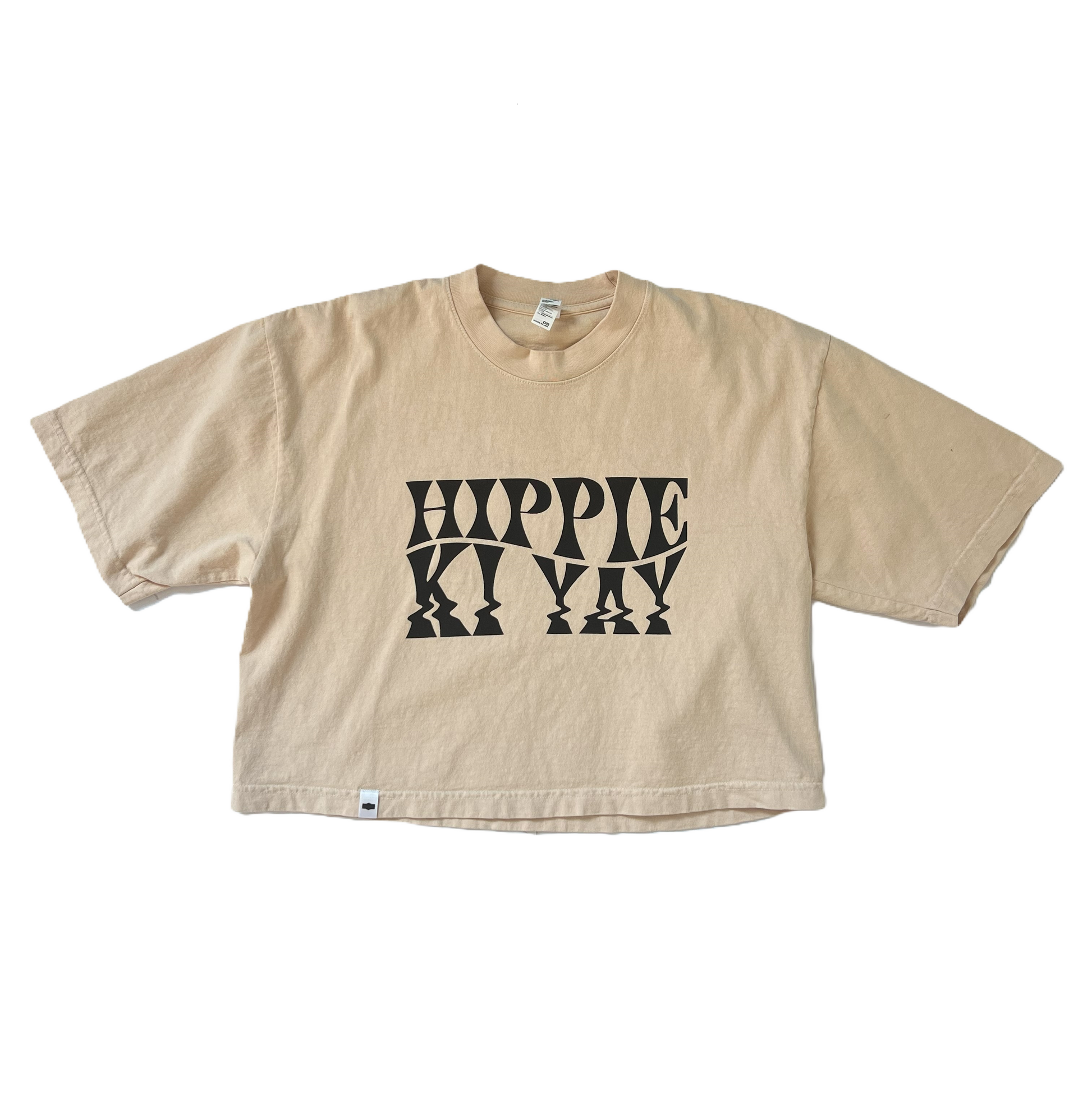 Hippie Ki Yay Cropped Tee