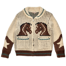 Load image into Gallery viewer, Horse Zip Sweater Jacket