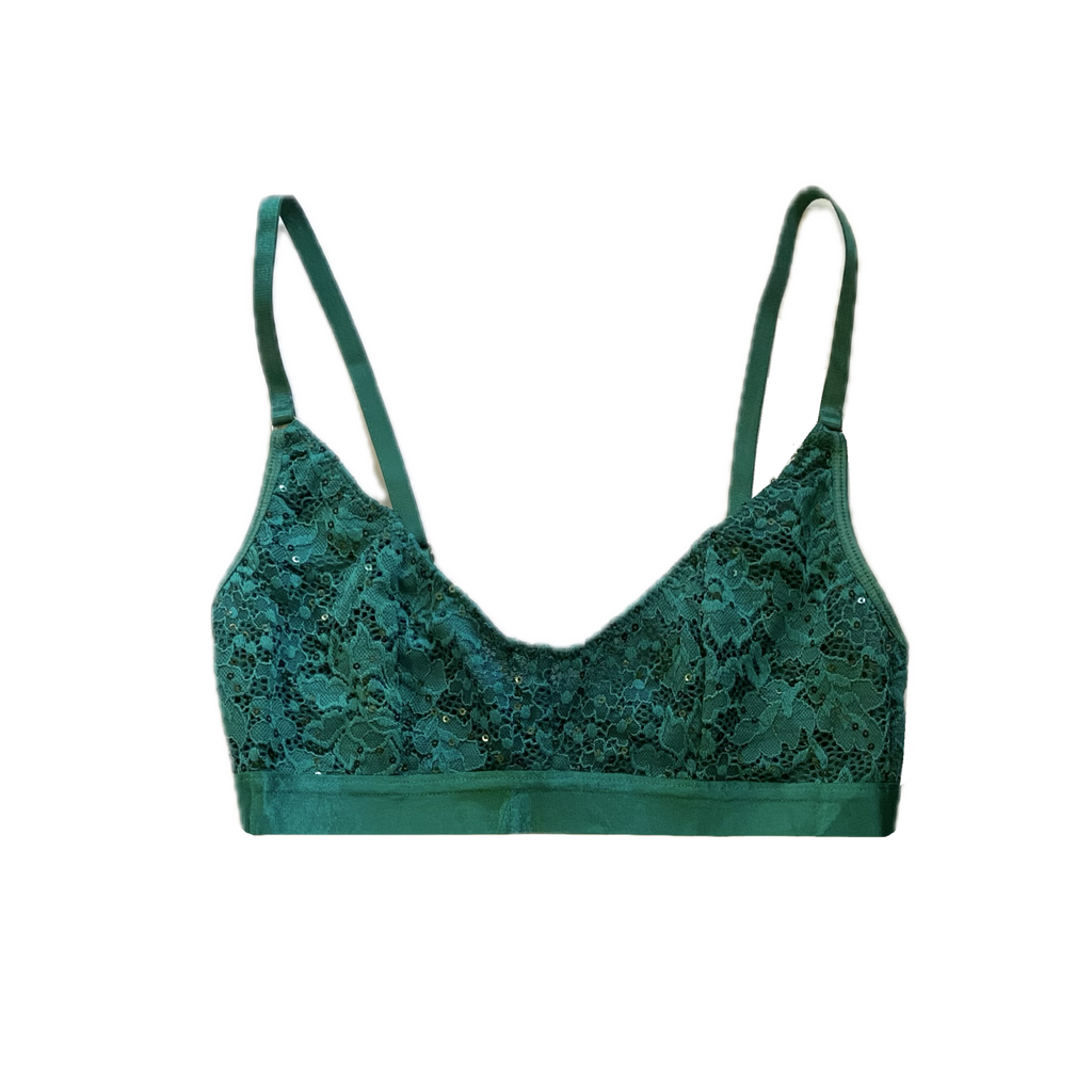 Emerald Scoop Bralette