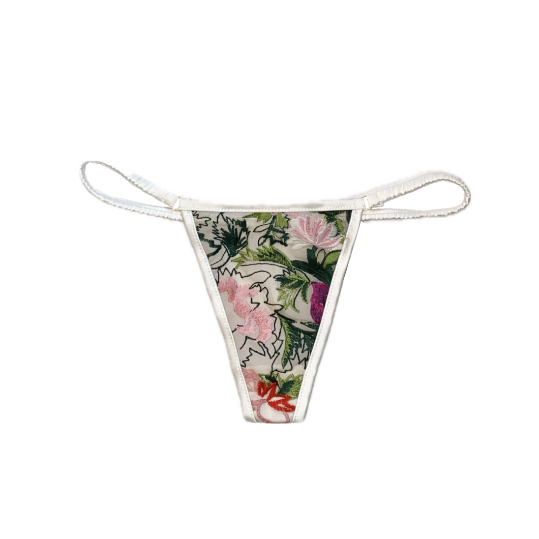 Floral G String