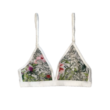 Load image into Gallery viewer, Floral Triangle Bralette