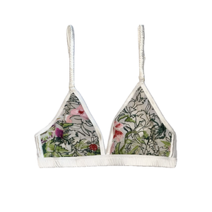 Floral Triangle Bralette