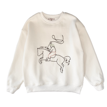 Load image into Gallery viewer, Bucking Cowboy Sweatshirt