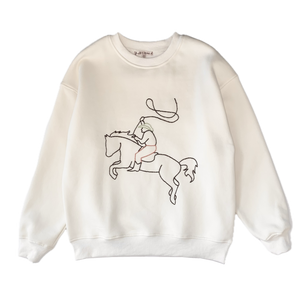 Bucking Cowboy Sweatshirt