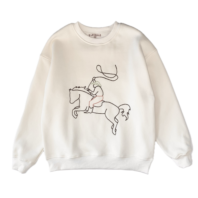 Bucking Cowboy Sweatshirt