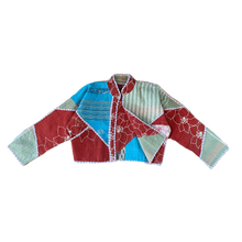 Load image into Gallery viewer, Kantha Quilt Jacket