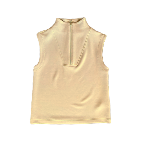 Magnolia Half Zip Tank