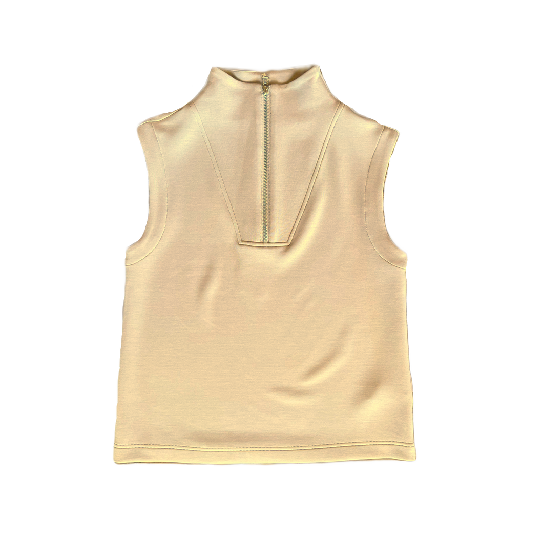 Magnolia Half Zip Tank