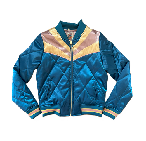 Peacock Rising Sun Bomber Jacket