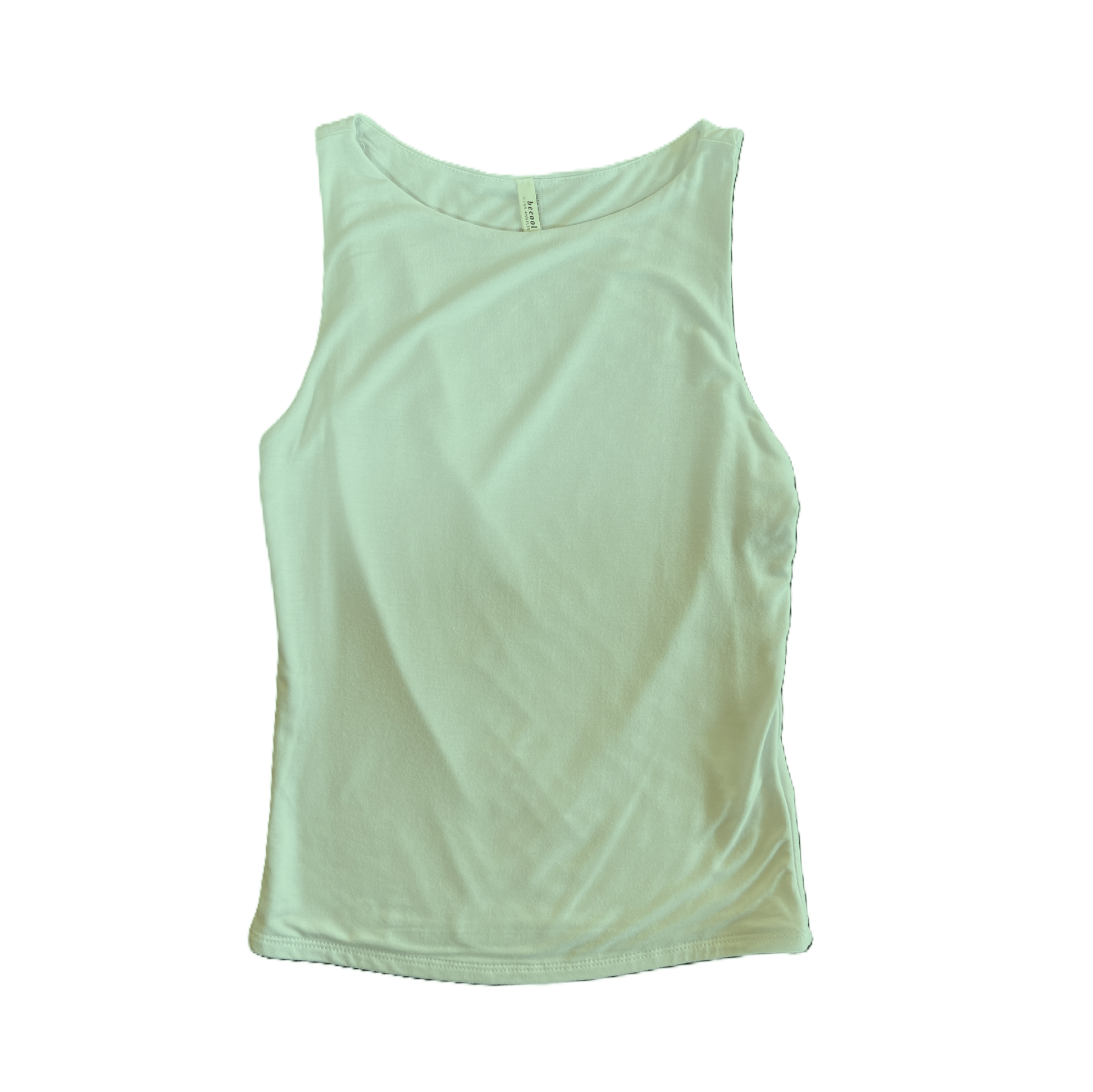 Double Lined Boat Neck Tank