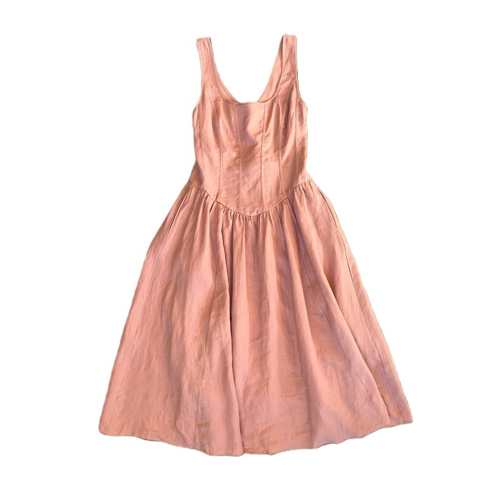Thierry Midi Linen Dress