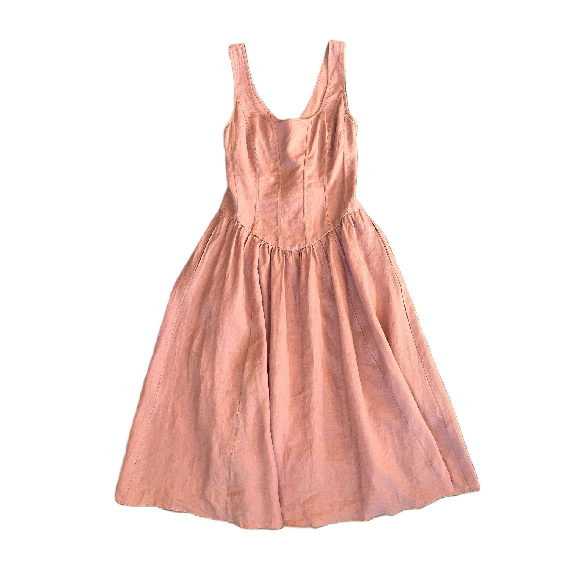 Thierry Midi Linen Dress